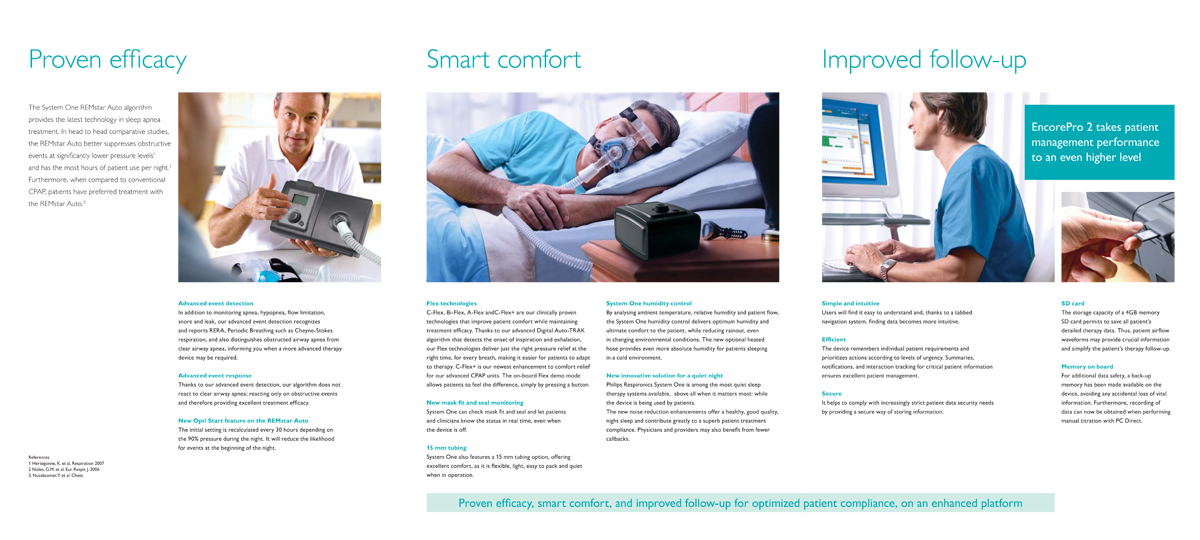 Philips Healthcare - System One product brochure - inside